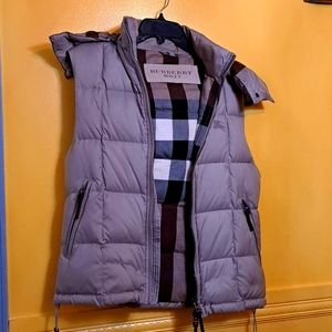 COPY - Burberry Puffer Vest with hood